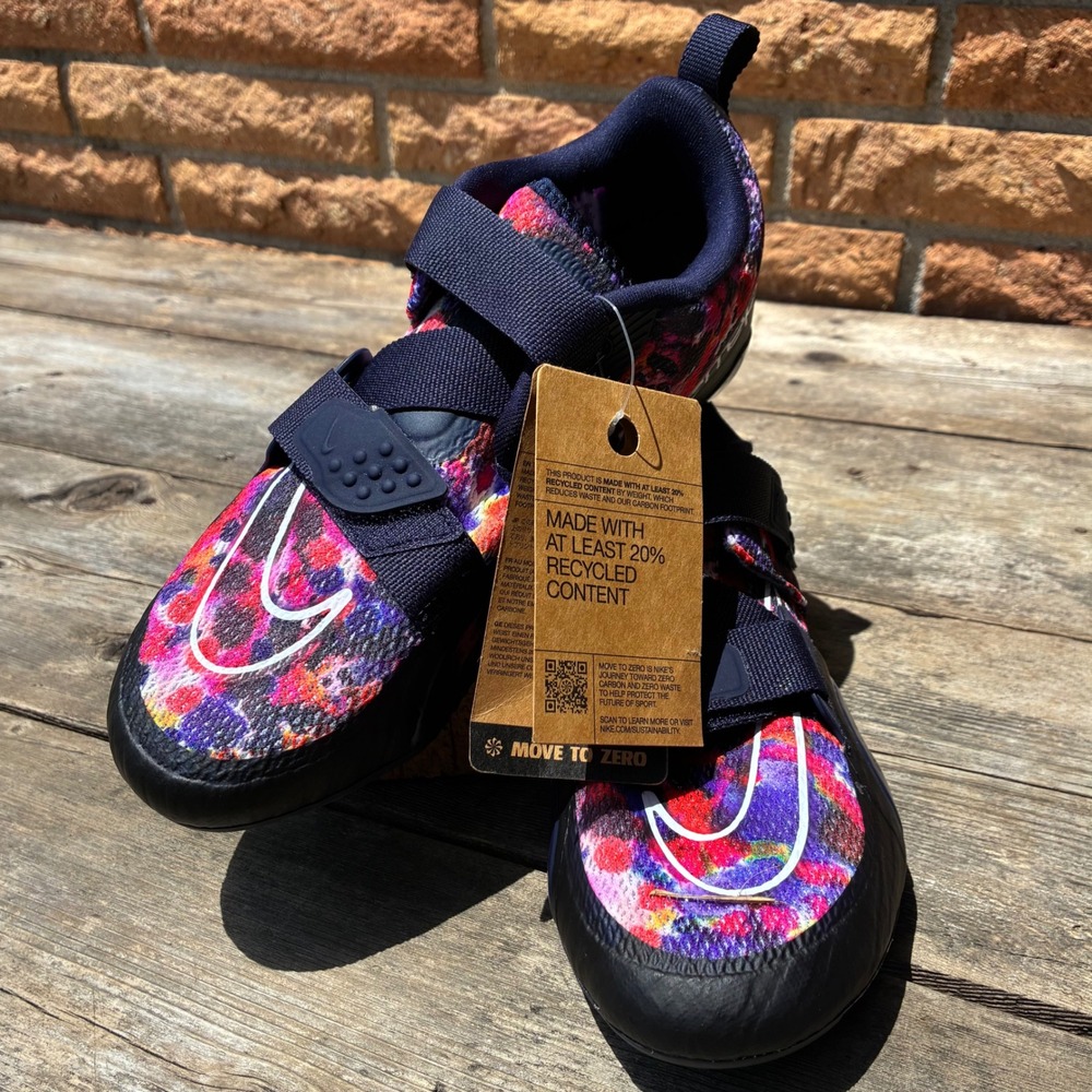 Nike SuperRep Cycle 2 Next Nature 8.5 DH3395-400 Floral Indoor Cycling Shoes